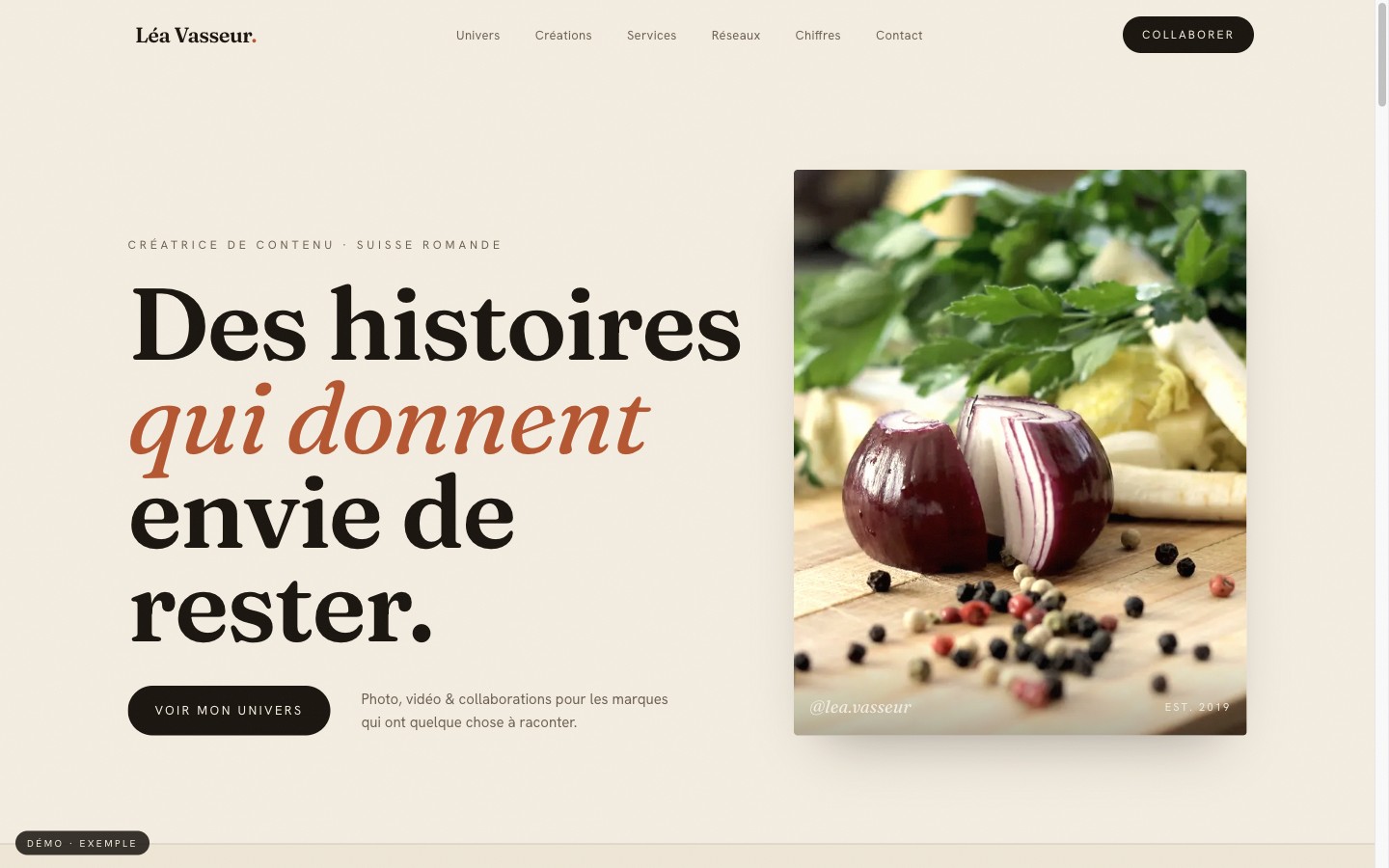 Créatrice de contenu